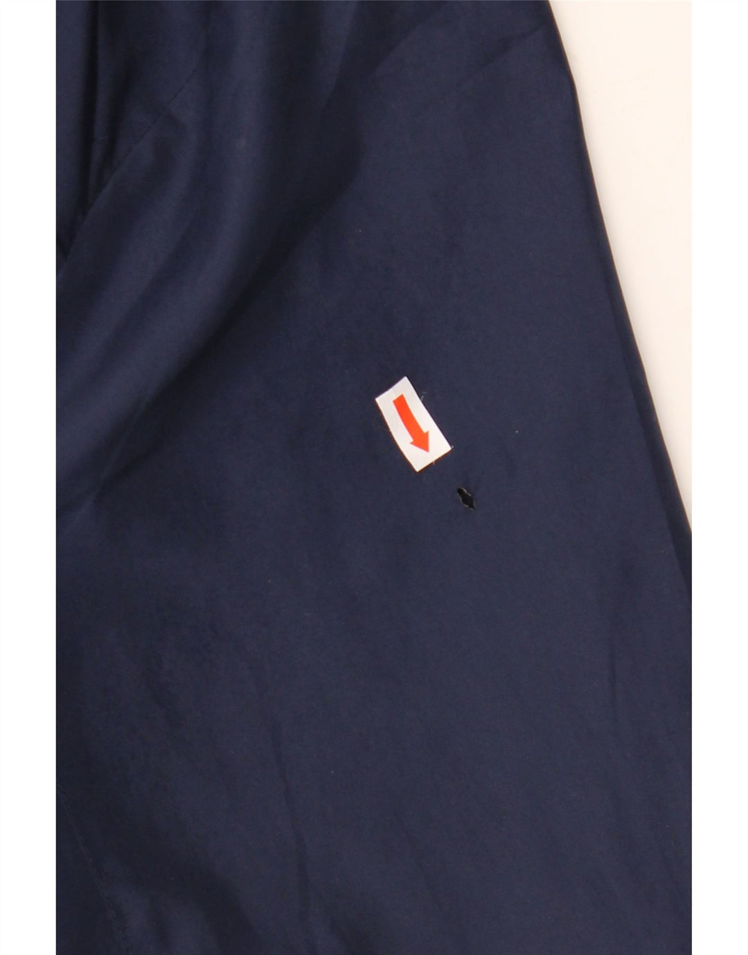 Umbro Mens Hooded Rain Jacket UK 44 2XL Navy Blue Colourblock Polyester