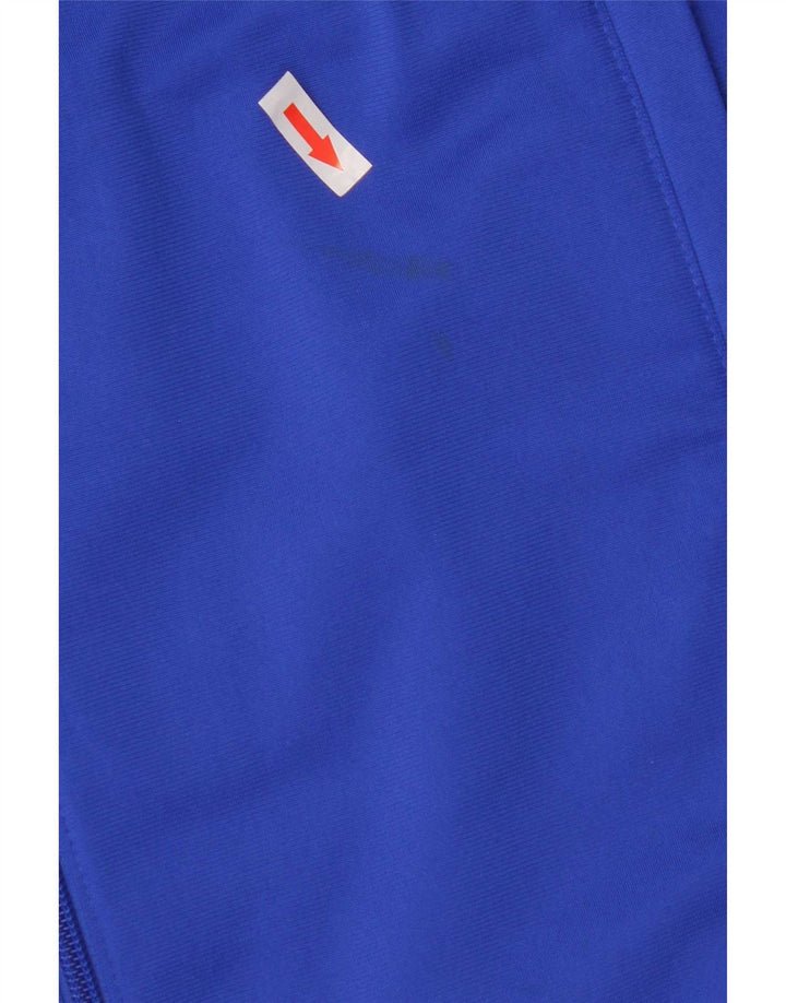 Adidas férfi grafikus tréningruha felső kabát Medium Blue Coloururblock poliészter