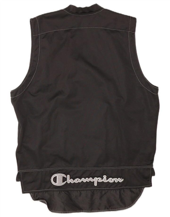 Champion Herrenweste UK 40 Large Schwarz Polyester