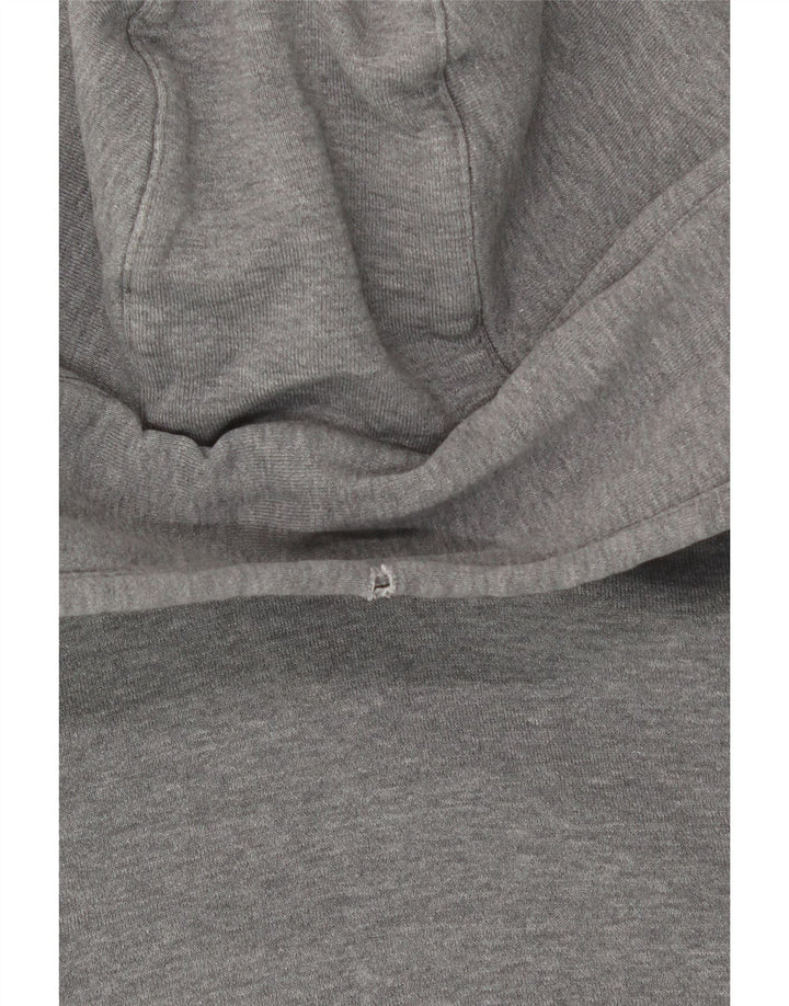 NIKE Mens Graphic Hoodie Jumper Medium Grey Colourblock Cotton Vintage Nike and Second-Hand Nike from Messina Hembry 