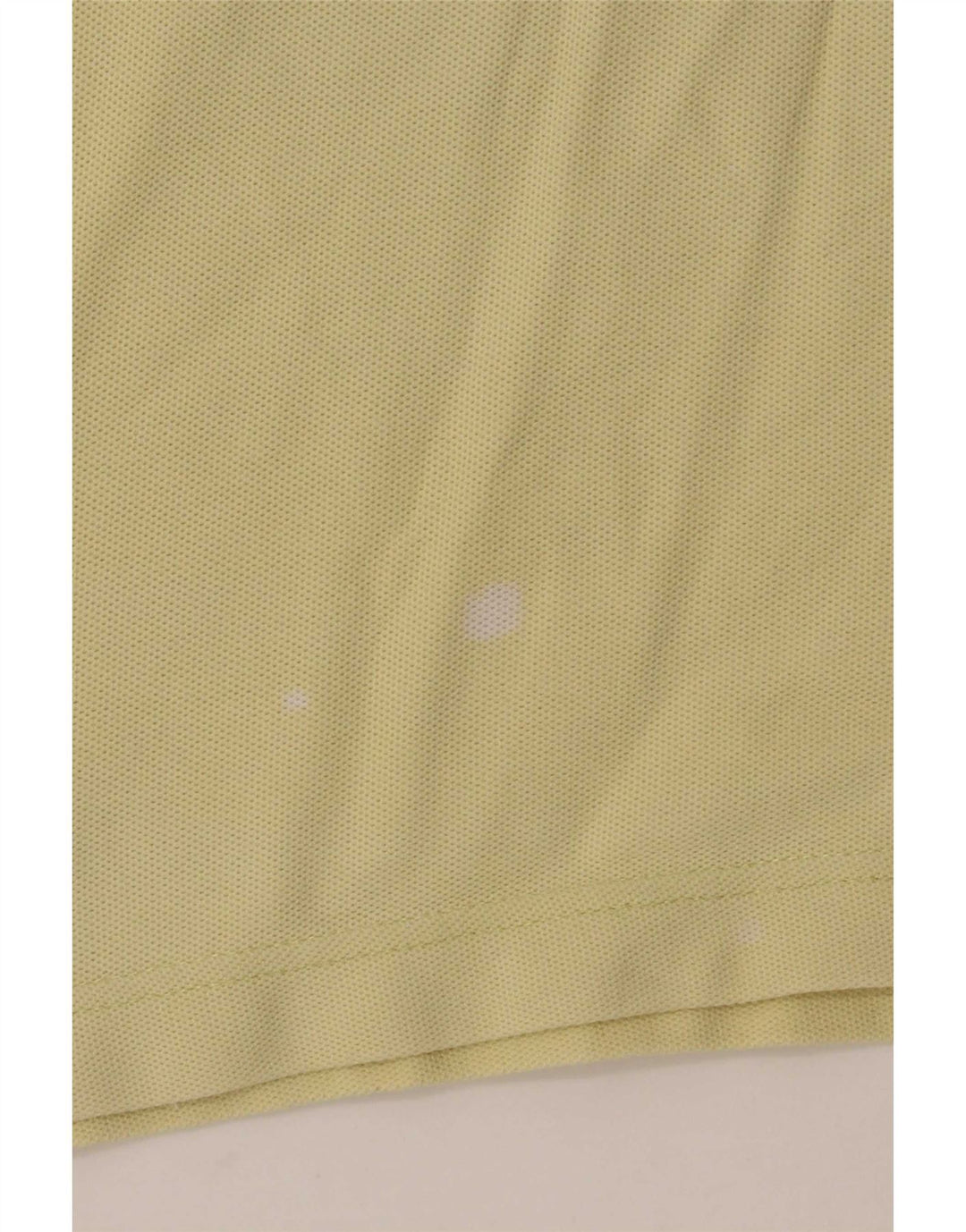 Fila Womens Polo Shirt UK 14 Medium Yellow