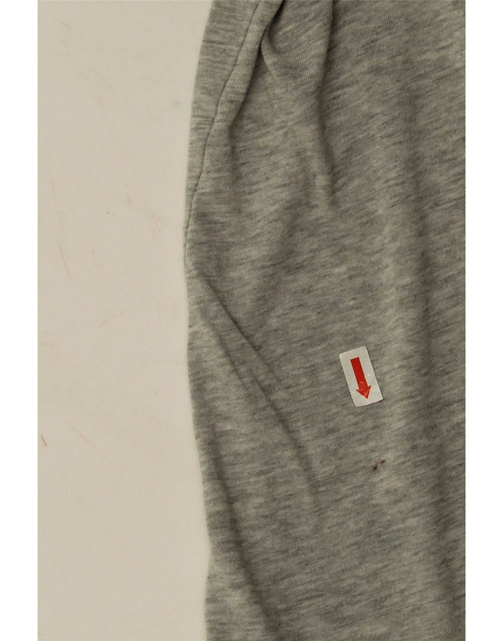 Nike Womens Oversized Graphic T-Shirt Top UK 16 Large Grey Flecked