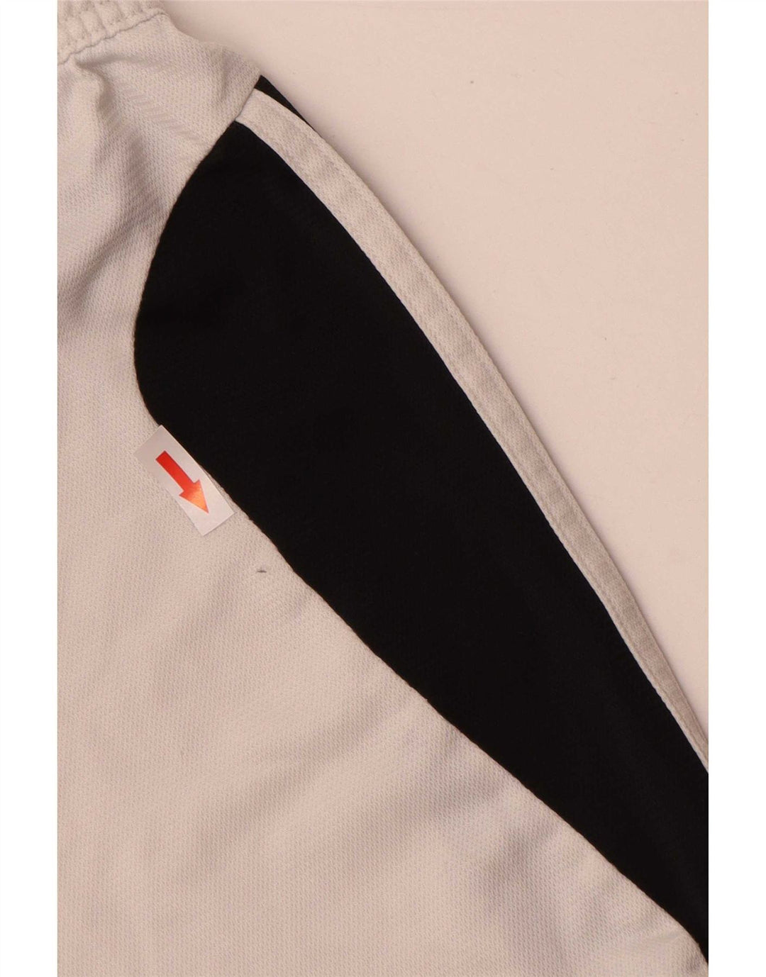 Adidas Mens Climalite Sport Shorts Large White Colourblock Polyester