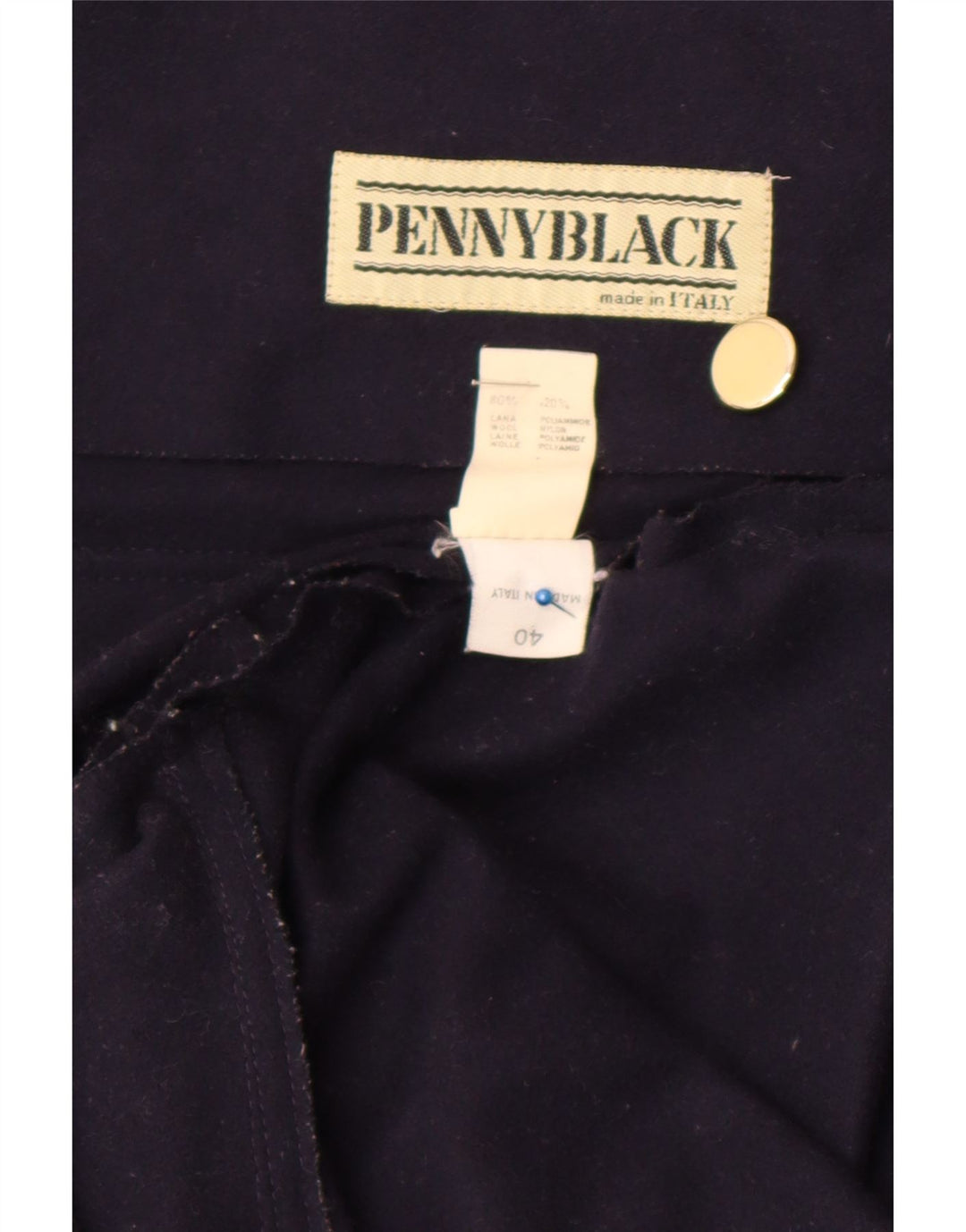 Penny Black Dame Oversized Blazer Jacket UK 10 Small Navy Blue