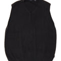 IZOD Mens Vest Tank Top XL Black Cotton Vintage Izod and Second-Hand Izod from Messina Hembry 