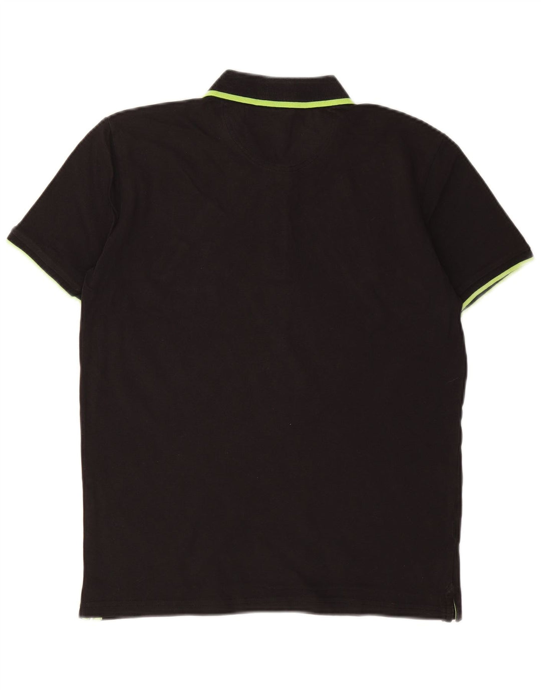 CHAMPION Mens Polo Shirt Small Black