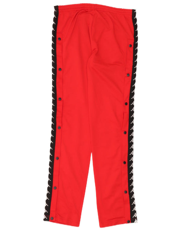 Kappa Herre grafisk træningsdragt Bukser Large W34 L34 Red Colourblock