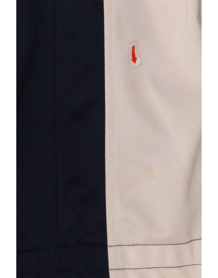 DIADORA Mens Tracksuit Top Jacket XL Navy Blue Colourblock Polyester