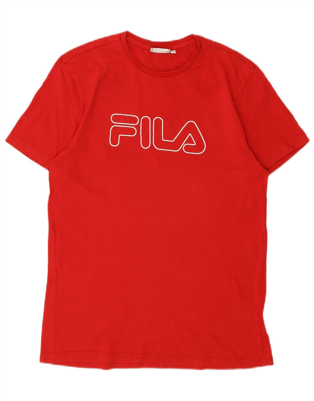 FILA Mens Graphic T-Shirt Top XS Red