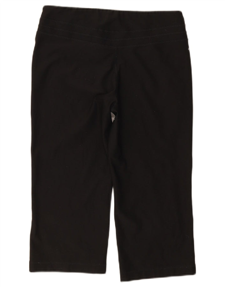 Nike Damen Dri Fit Capri Leggings Medium Schwarz Polyester Sport