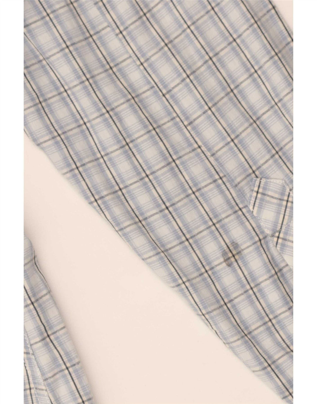 Marlboro Classics Mens Shirt 2XL Blue Check Cotton