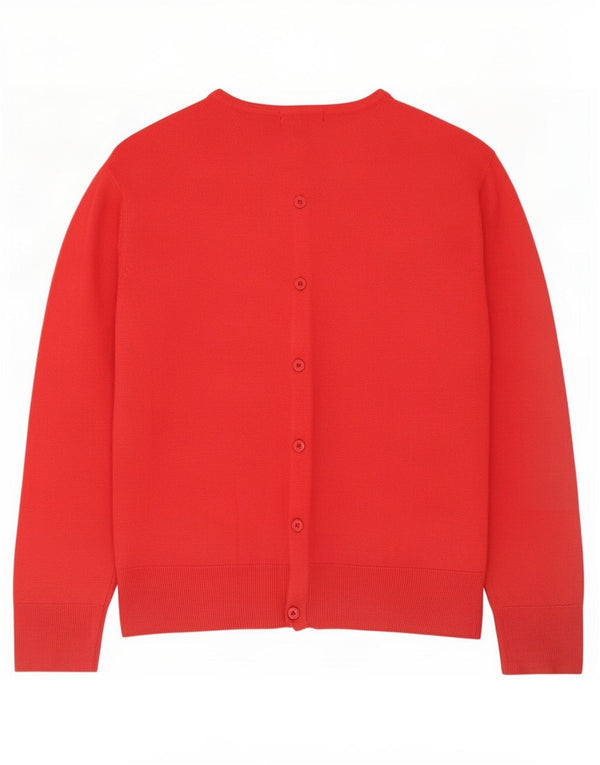Pulover cardigan pentru femei Marks & Spencer UK 12 Medium Red Acrilic