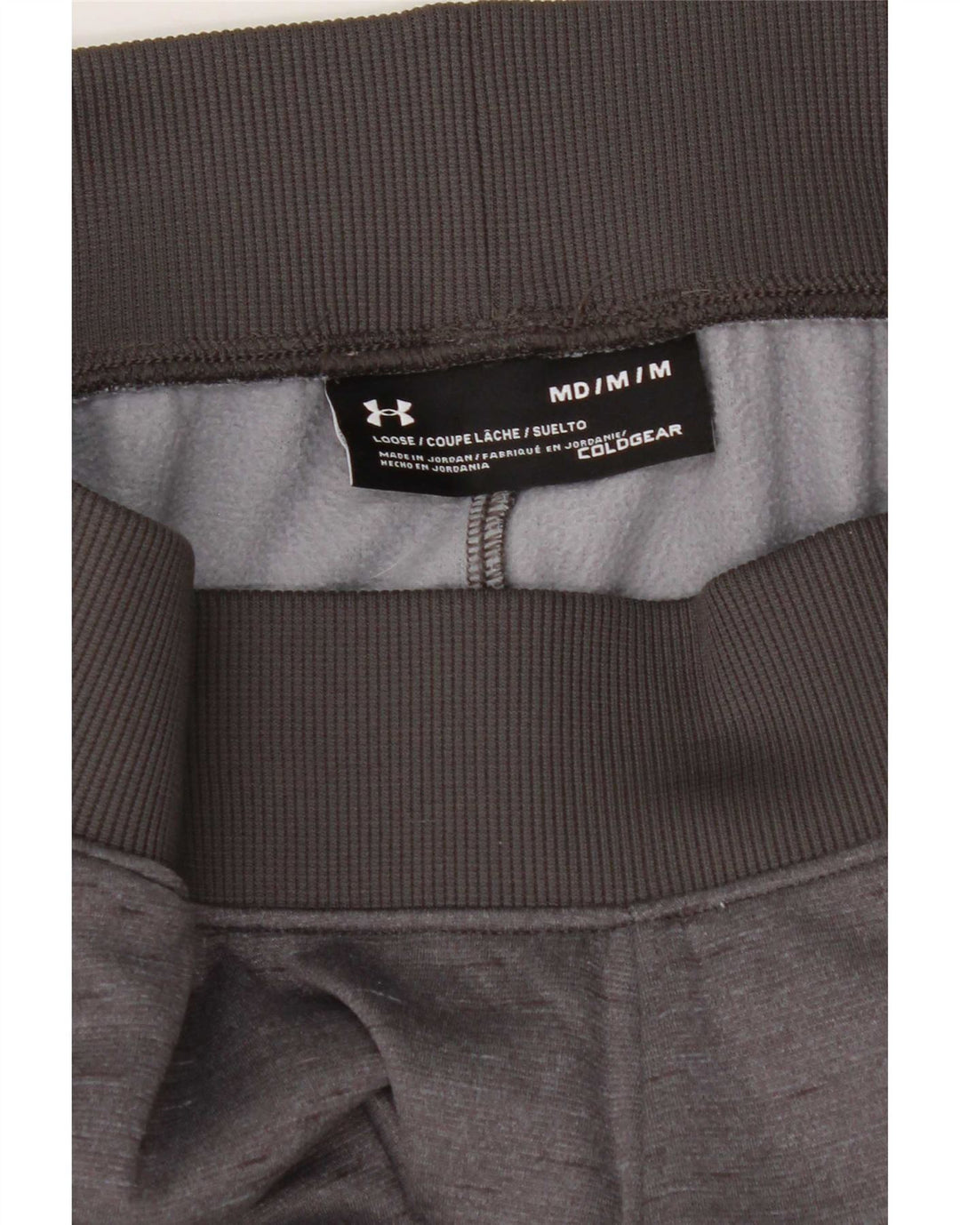 Under Armour Mens Cold Gear Tracksuit Trousers Joggers Medium Grey Flecked