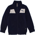 PUMA Boys Graphic Tracksuit Top Jacket 3-4 Years  Navy Blue Colourblock Vintage Puma and Second-Hand Puma from Messina Hembry 