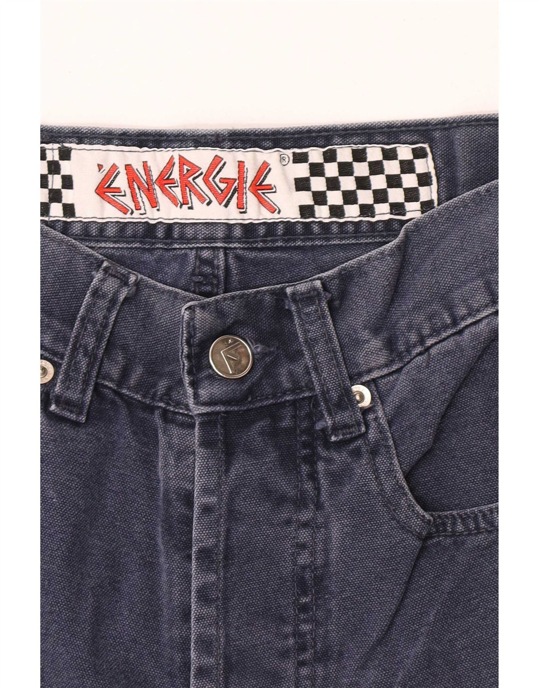 Energie Womens High Waist Jeans W26 L29 Blue