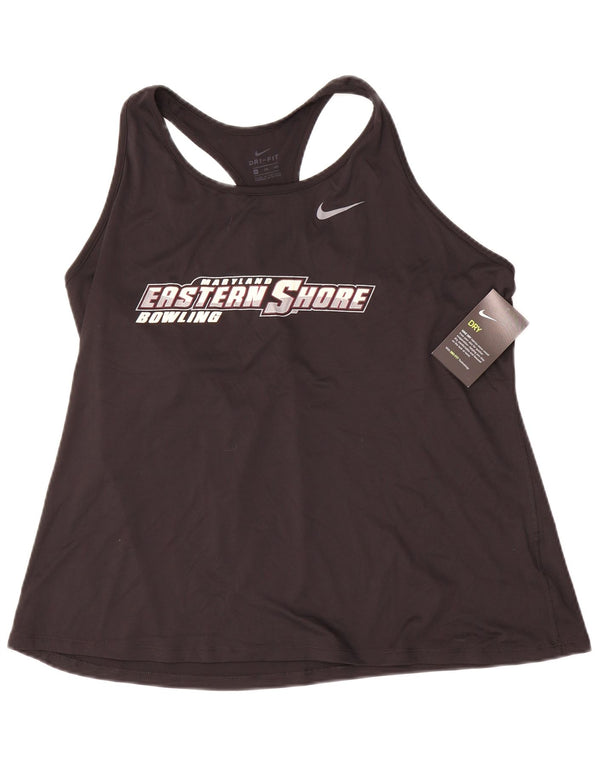 Nike Womens Maryland Eastern Shore Graphic Vest Top UK 20 2XL Black