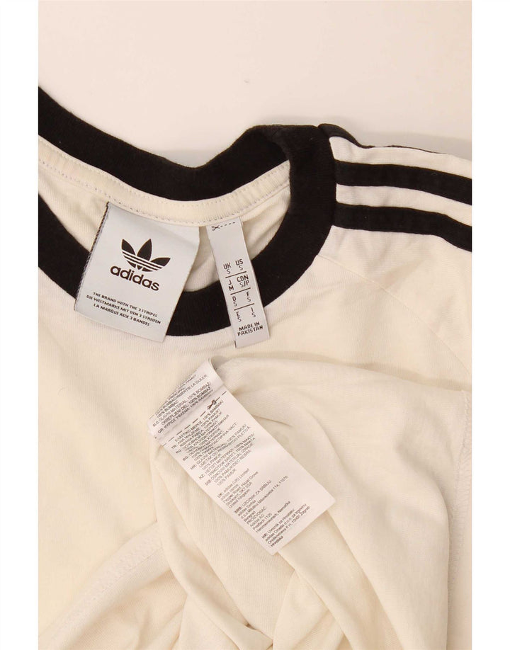 Adidas T-Shirt Homme Haut Petit Coton Blanc