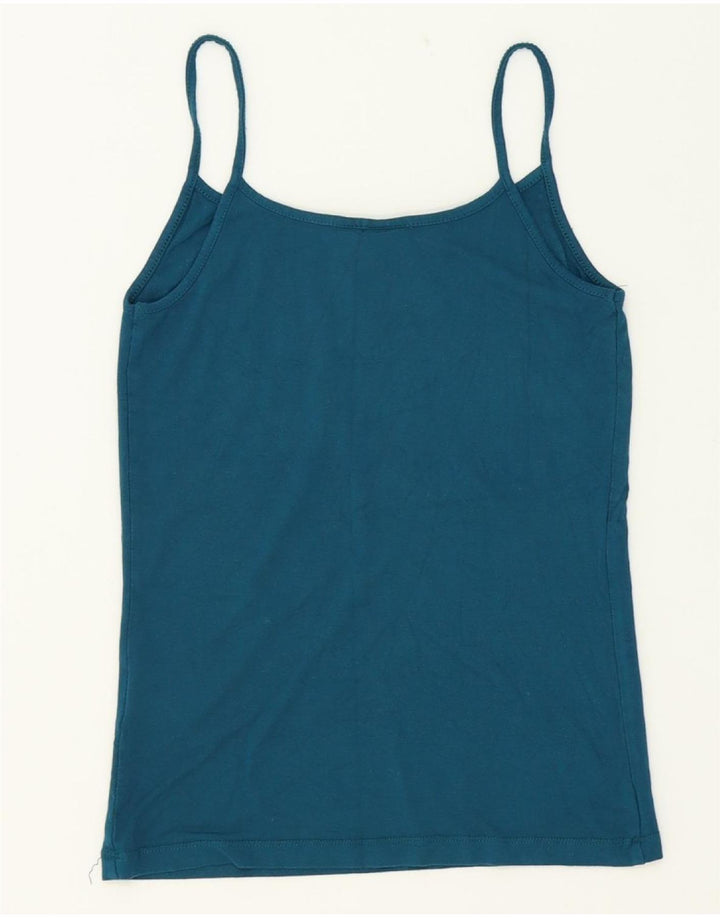 ESPRIT Womens Cami Top UK 14 Large Blue Viscose Vintage Esprit and Second-Hand Esprit from Messina Hembry 