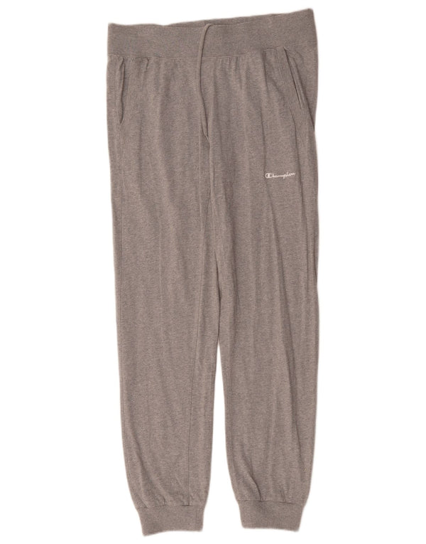 Champion Damen-Trainingshose, Jogginghose, UK 14, mittelgrau gefleckte Baumwolle