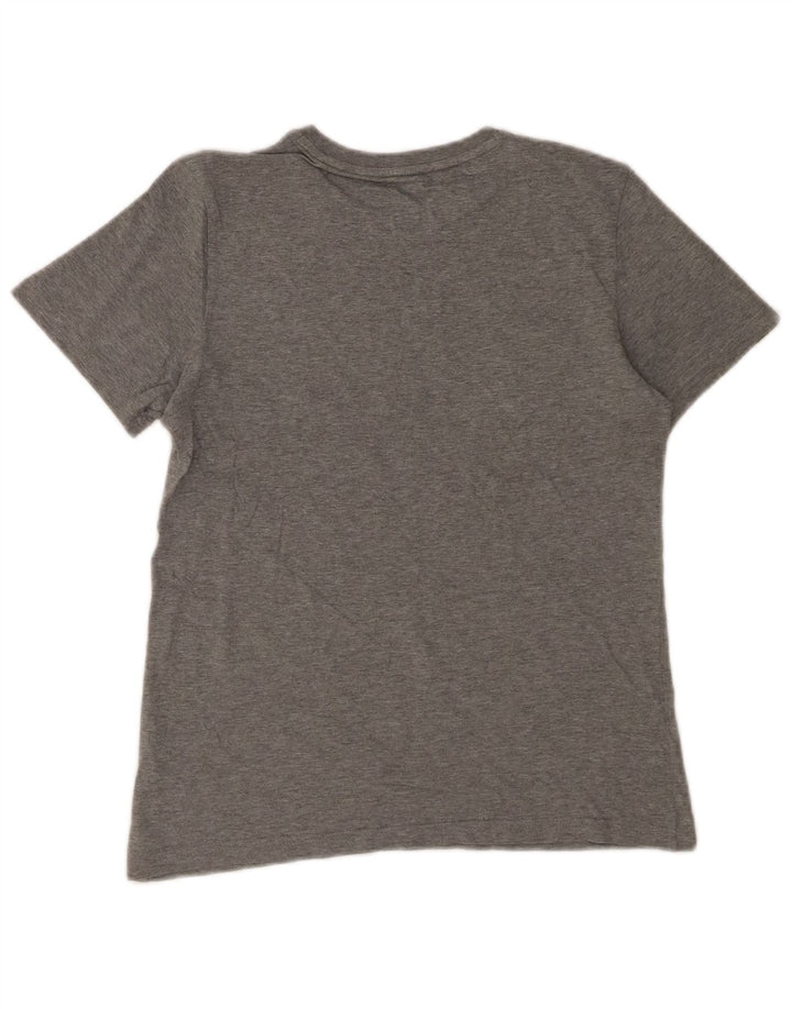 Camiseta PUMA Meninos Graphic 13-14 Anos Cinza Salpicado