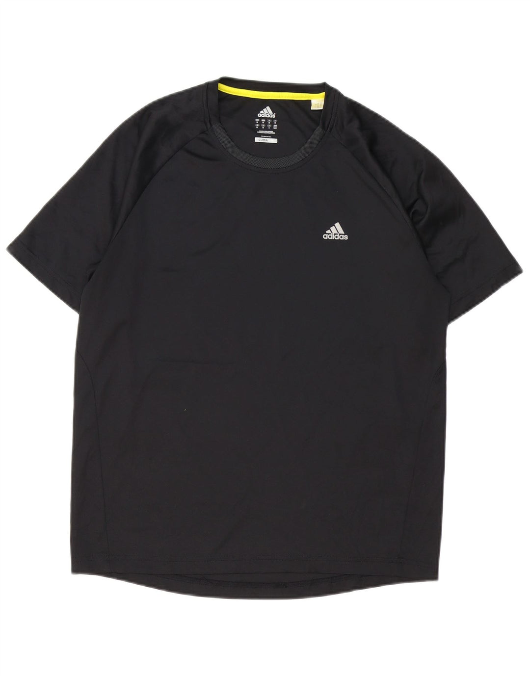 Adidas Mens Climalite T-Shirt Top Medium Black