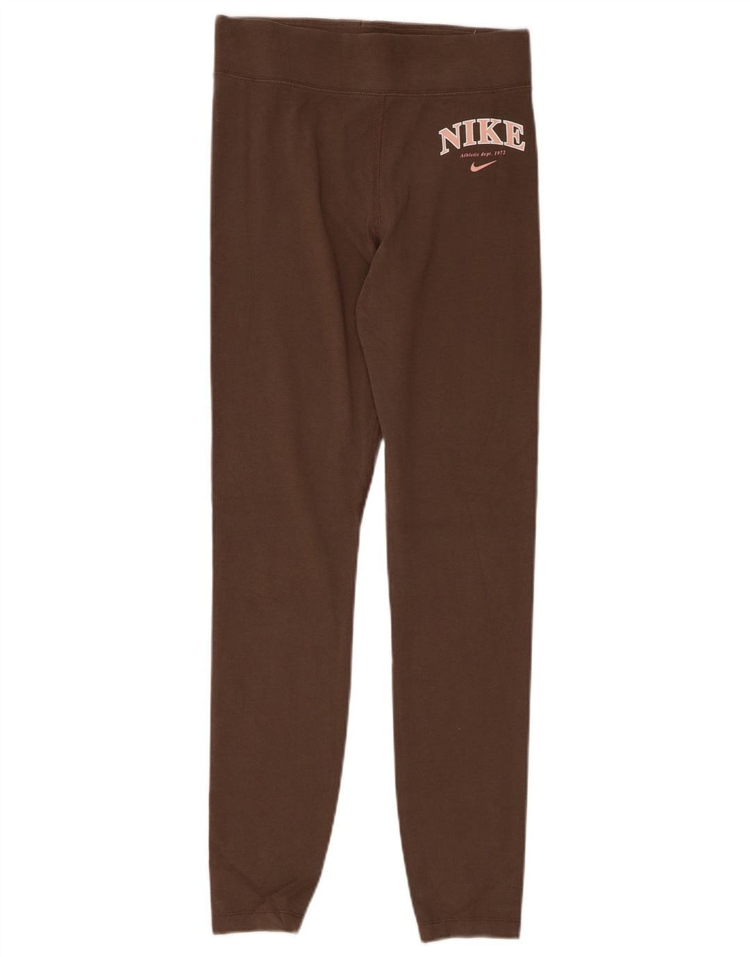 NIKE Womens Graphic Leggings UK 10 Small  Grey Cotton
