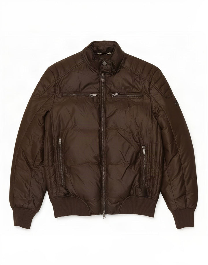 Brooksfield Ανδρικό μπουφάν IT 50 Large Brown Πολυεστέρας