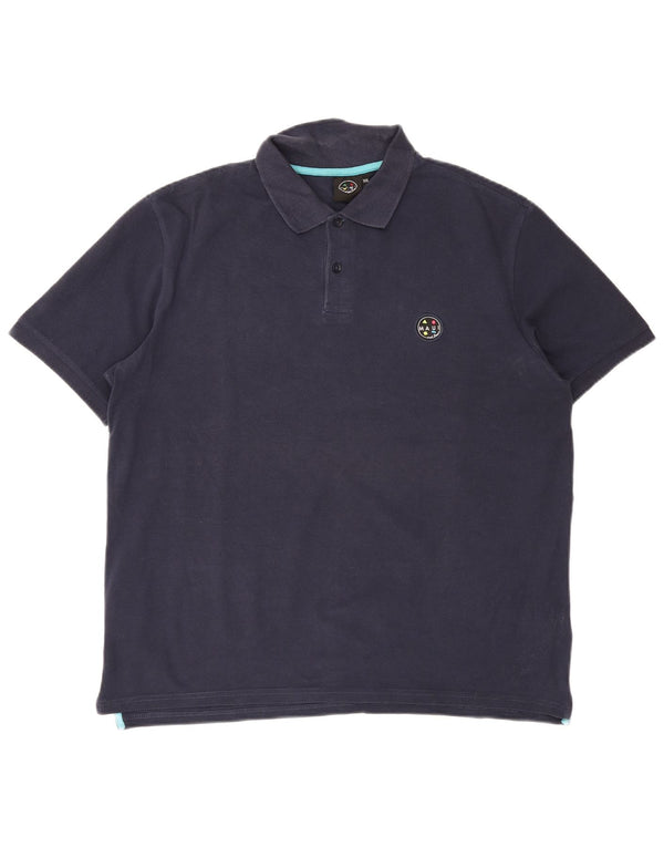 Maui and Sons Herren Poloshirt 2XL Marineblau Baumwolle