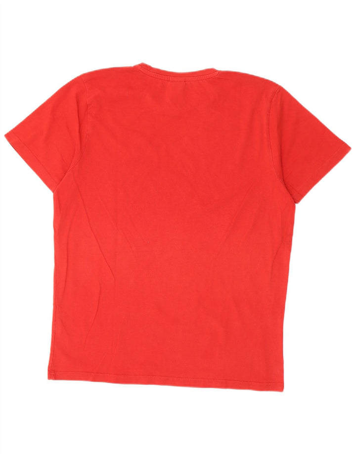 North Sails Herren-T-Shirt aus mittelroter Baumwolle