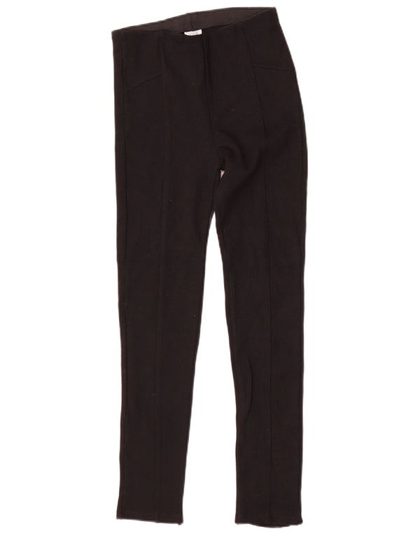 Zara Piger Skinny Casual Bukser 13-14 år W24 L27 Sort Viscose