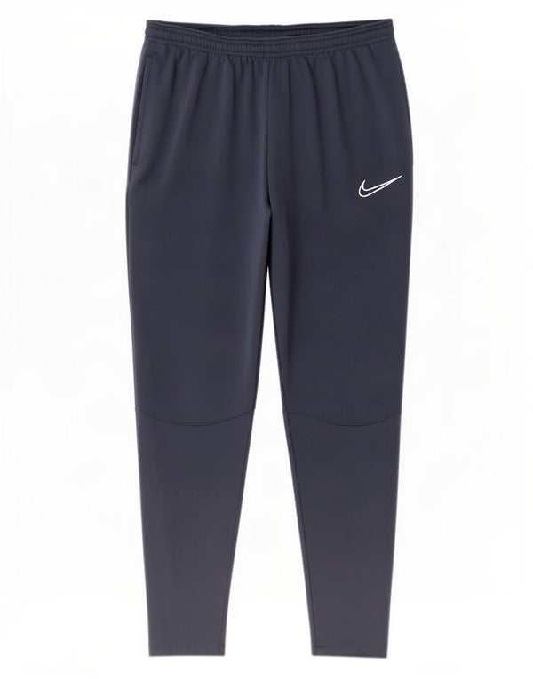 Pantaloni da tuta Nike Therma-Fit da uomo piccoli in poliestere blu navy