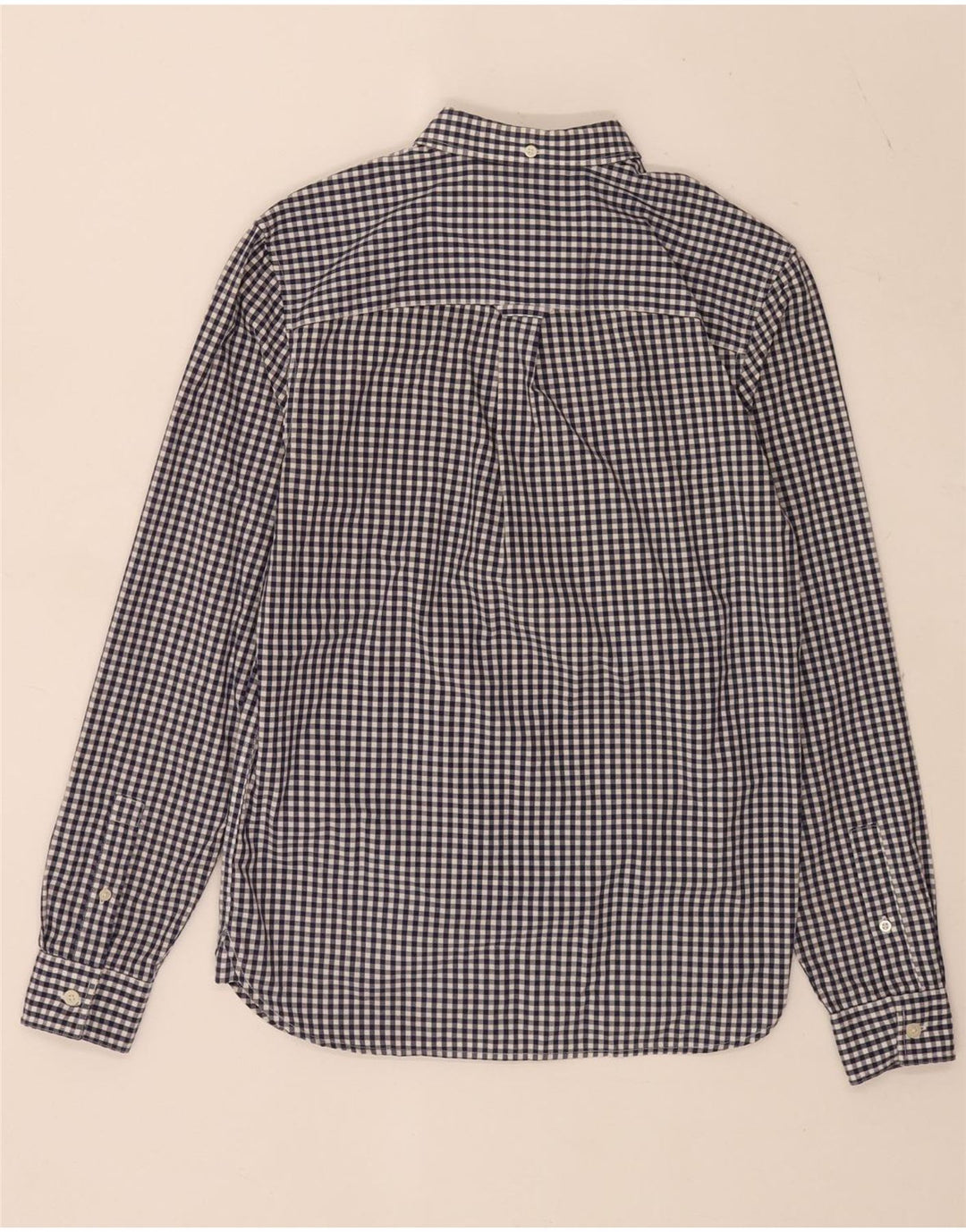 Camisa masculina Lyle & Scott XS azul algodão guingão