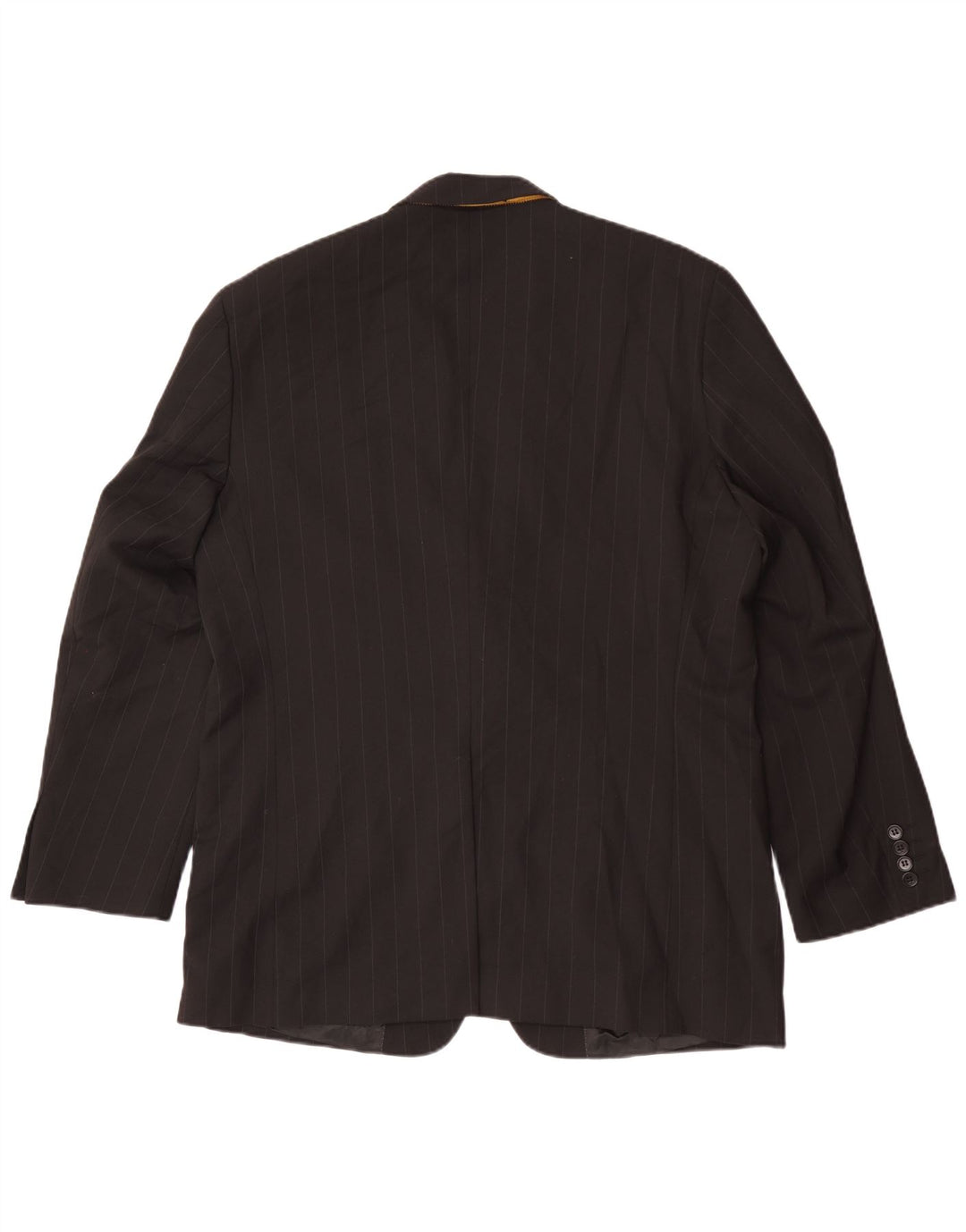 Giacca blazer da uomo a 2 bottoni Kartel UK 44 2XL poliestere gessato nero