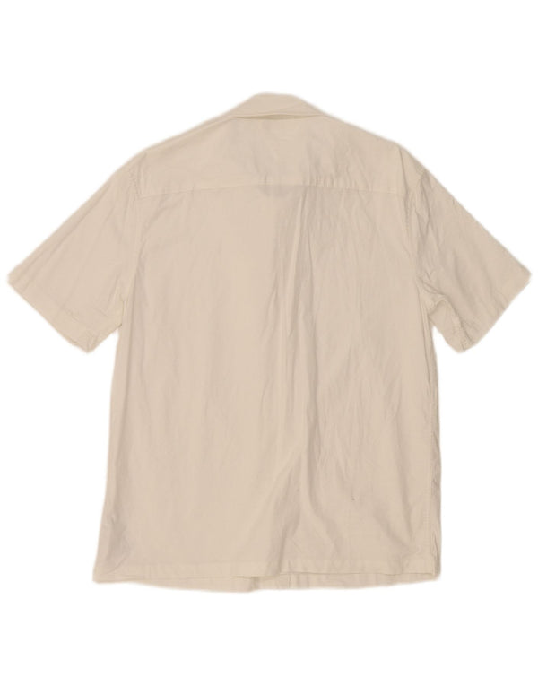 Tommy Hilfiger Chemise à manches courtes garçon 15-16 ans Blanc Coton