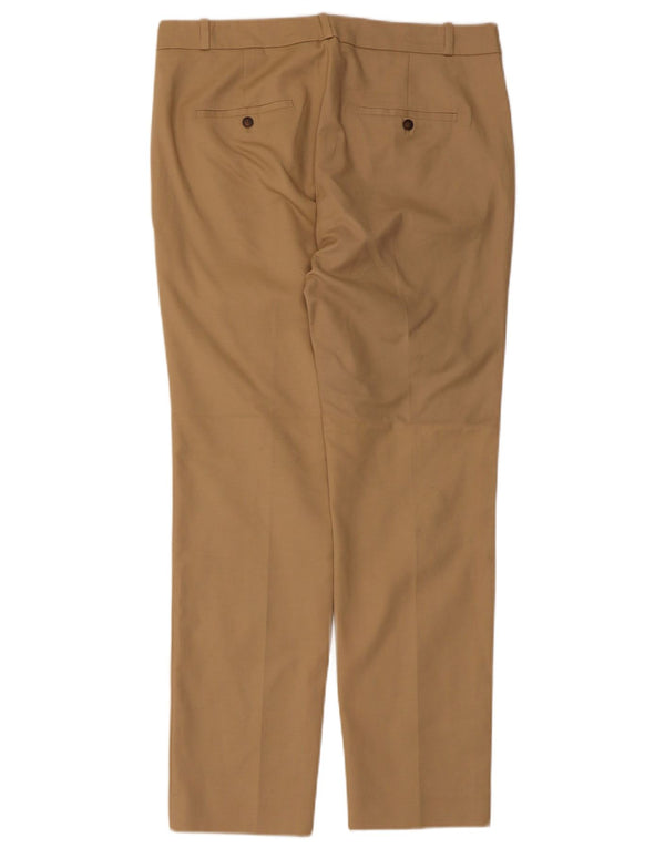 Pantaloni chino dritti da donna Zara EU 40 medi W30 L28 cotone beige