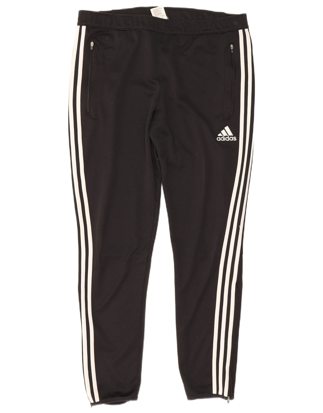 Adidas Mens Climacool Tracksuit Trousers Large  Black Colourblock Polyester