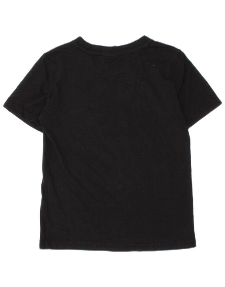 Puma Boys Grafisk T-Shirt Top 3-4 år Sort