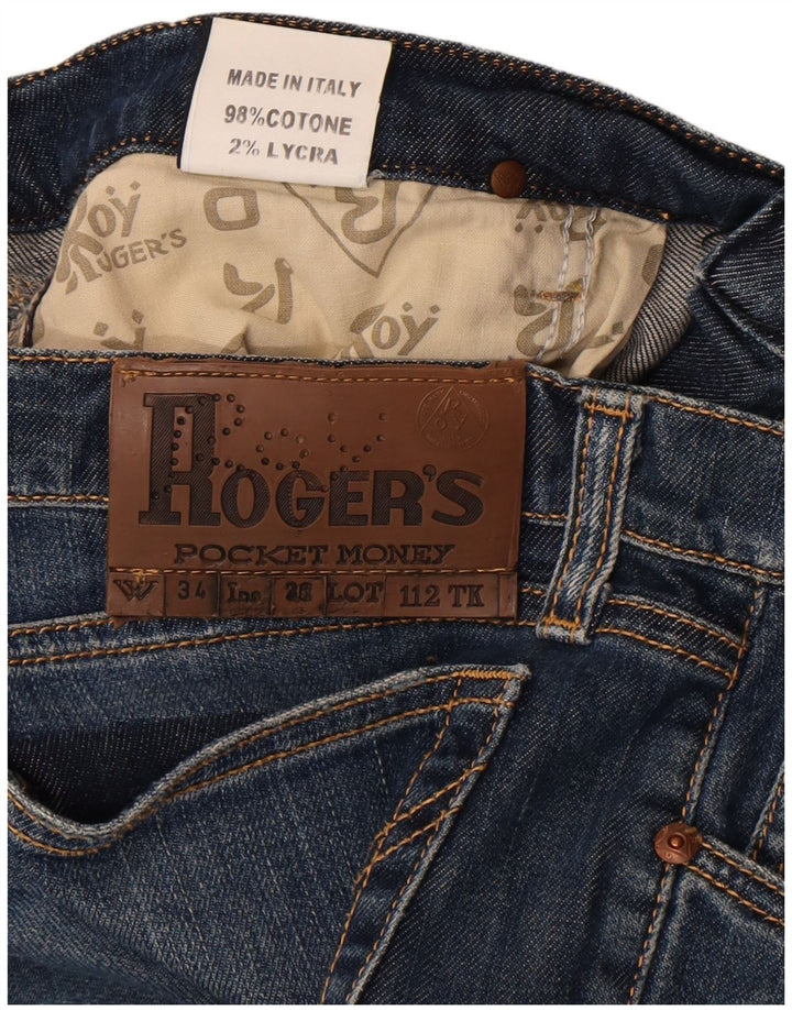 Roy Rogers Jean Slim Femme W34 L32 Bleu Coton