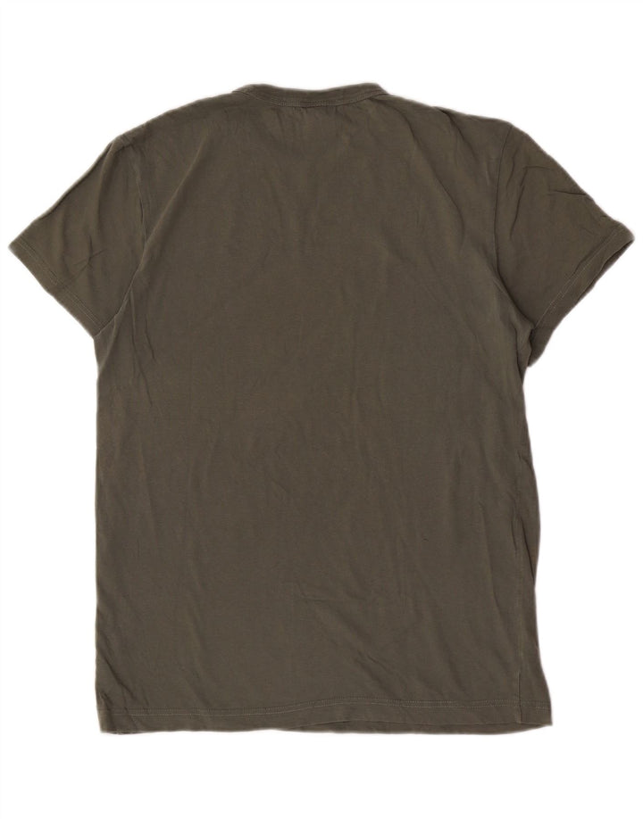 G-Star Herre grafisk T-shirt Top Medium Khaki Bomuld