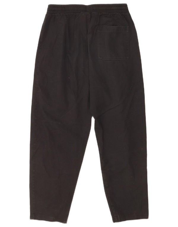 Adidas Mens Chino Trousers Small Black Cotton
