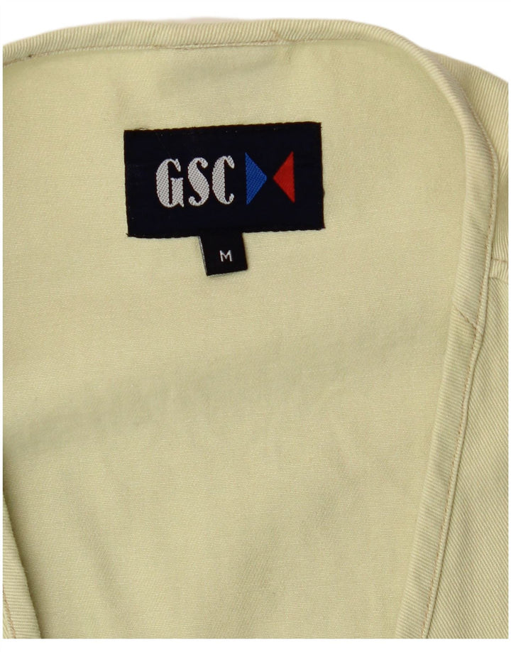 Vintage Herren Utility Gilet UK 38 Mittelgrün