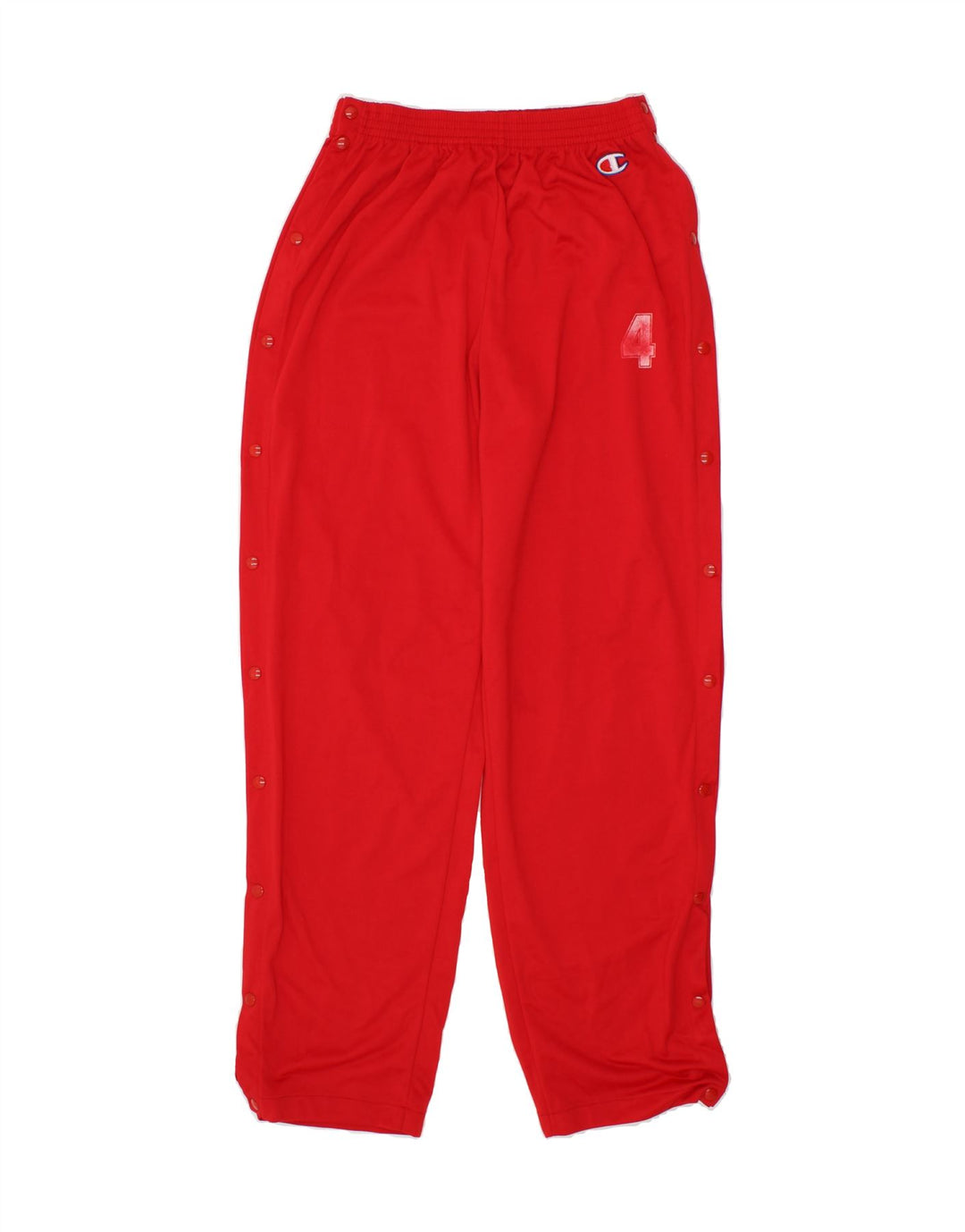 CHAMPION Girls Tracksuit Trousers 15-16 Years Large Red Polyester Vintage Champion and Second-Hand Champion from Messina Hembry 
