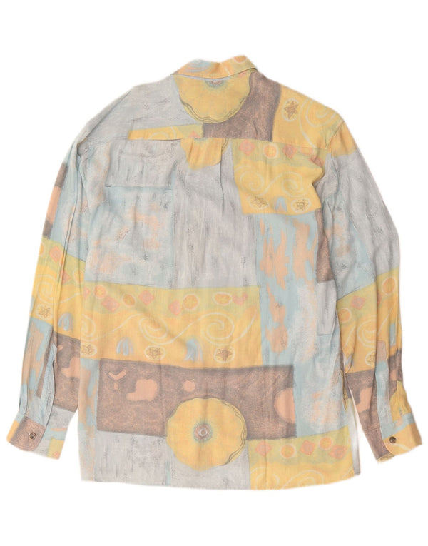 Chemise Homme Vintage Moyen Patchwork Multicolore
