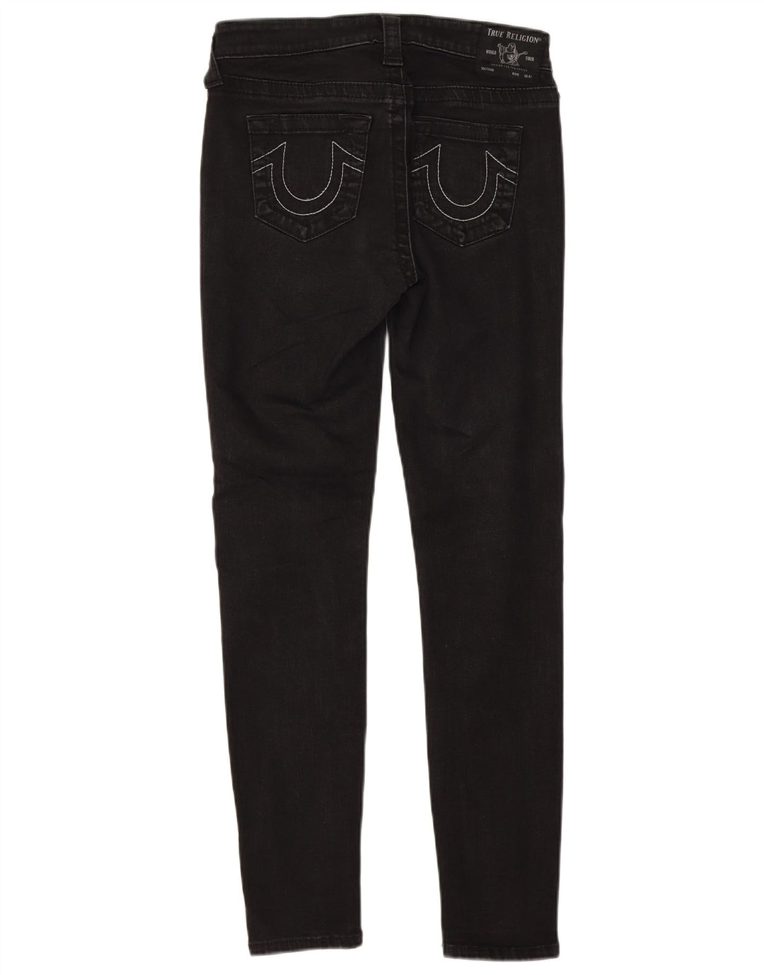 True Religion Womens Skinny Jeans W28 L28 Black
