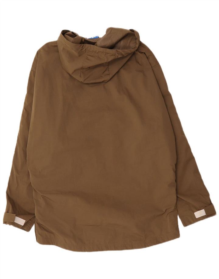 Adidas Herre Hættetrøje Regnjakke UK 38 Medium Khaki Polyester