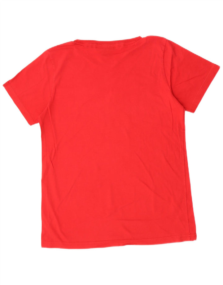 Starter Herre Grafisk T-Shirt Top Medium Rød Bomuld