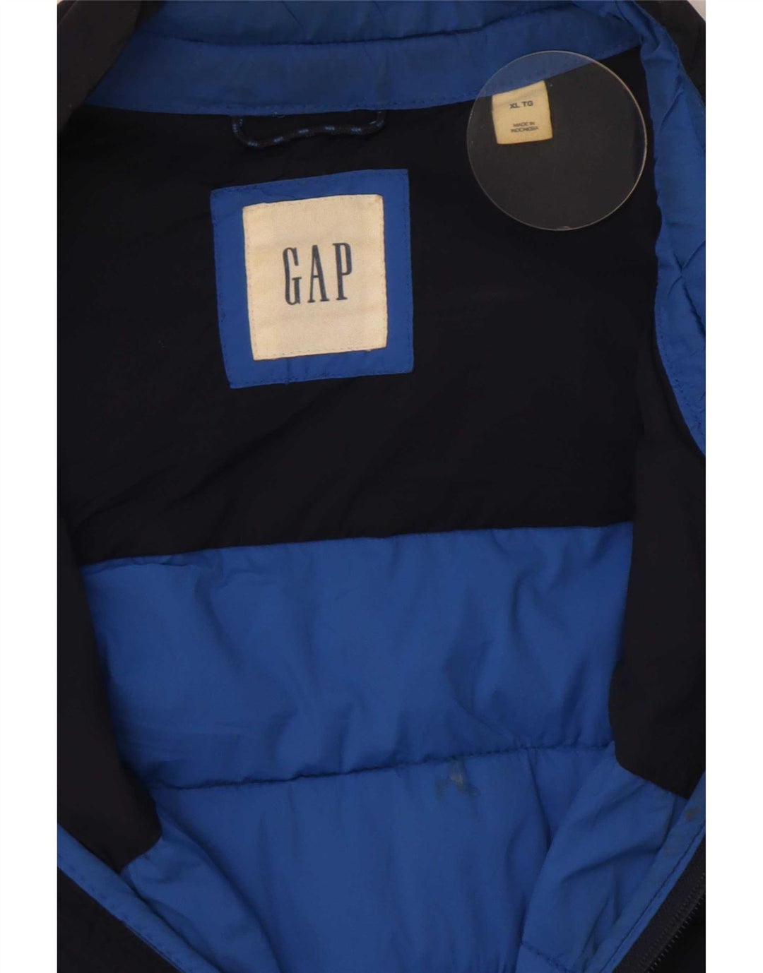 Gap Chaqueta Acolchada Hombre UK 42 XL Azul Marino
