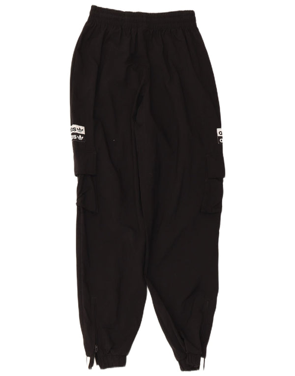 Adidas Pantalon de survêtement graphique pour femme Joggers UK 8 Small Noir
