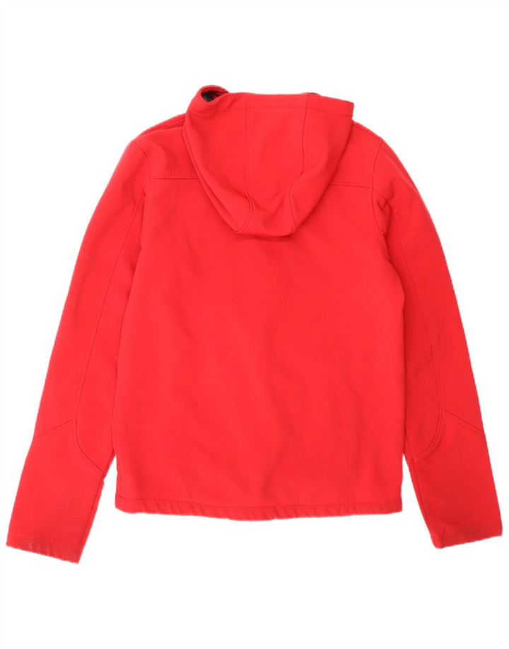 MOUNTAIN WAREHOUSE Boys Hooded Windbreaker Jacket 12-13 Years Red