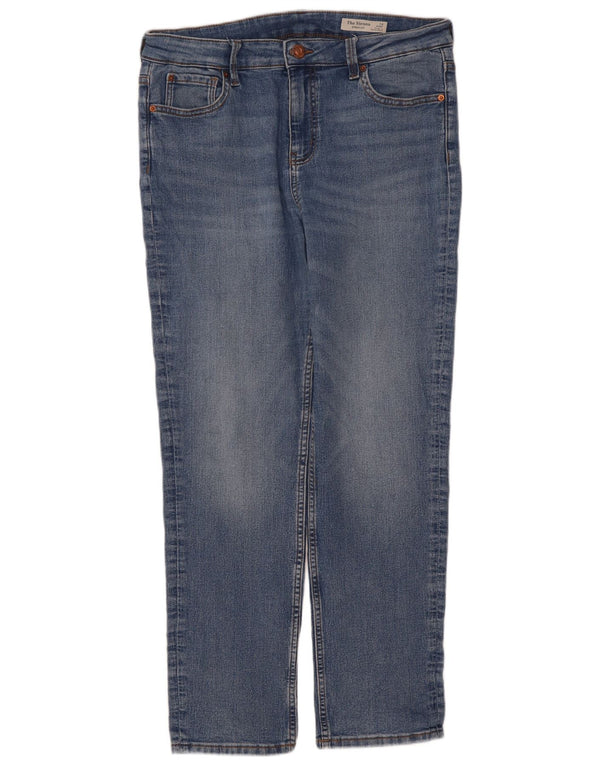 Marks & Spencer Womens The Sienna Straight Jeans UK 14 Large W34 L28 Blue